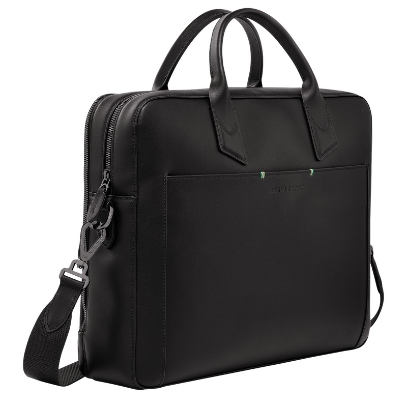 Longchamp Longchamp Sur Seine M Briefcase Zwart | TSOG46921