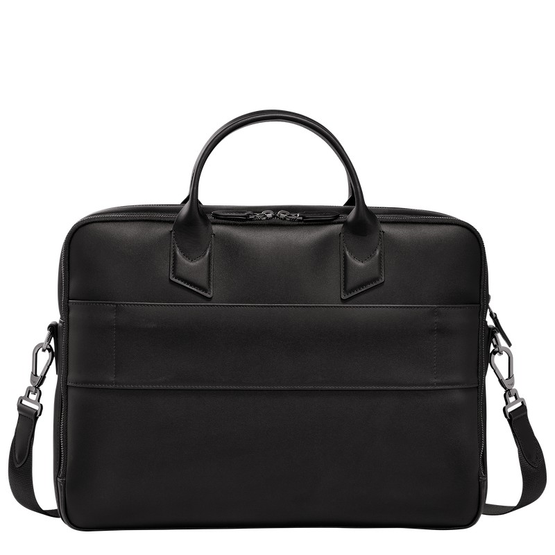 Longchamp Longchamp Sur Seine M Briefcase Zwart | TSOG46921