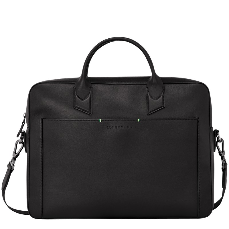 Longchamp Longchamp Sur Seine M Briefcase Zwart | TSOG46921