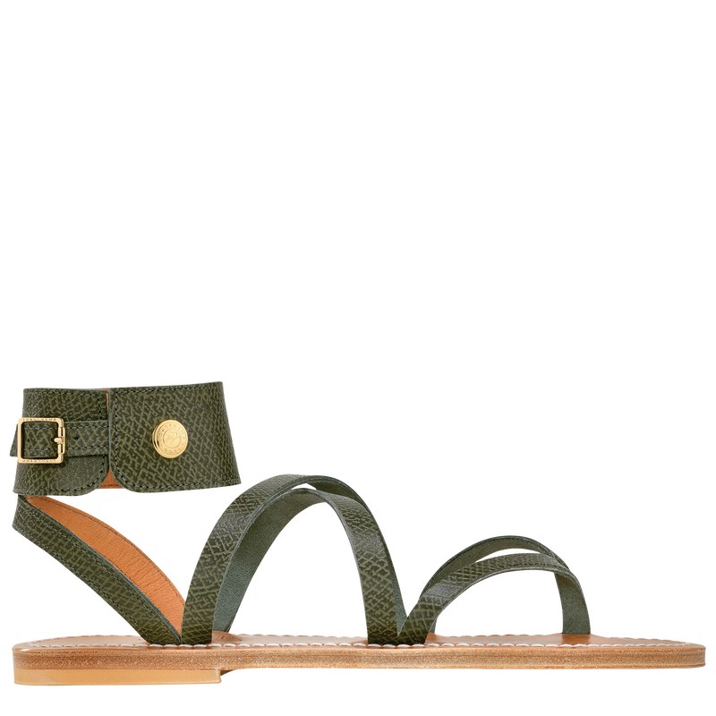 Longchamp Longchamp X K.Jacques Sandals Forest | QGFH25173