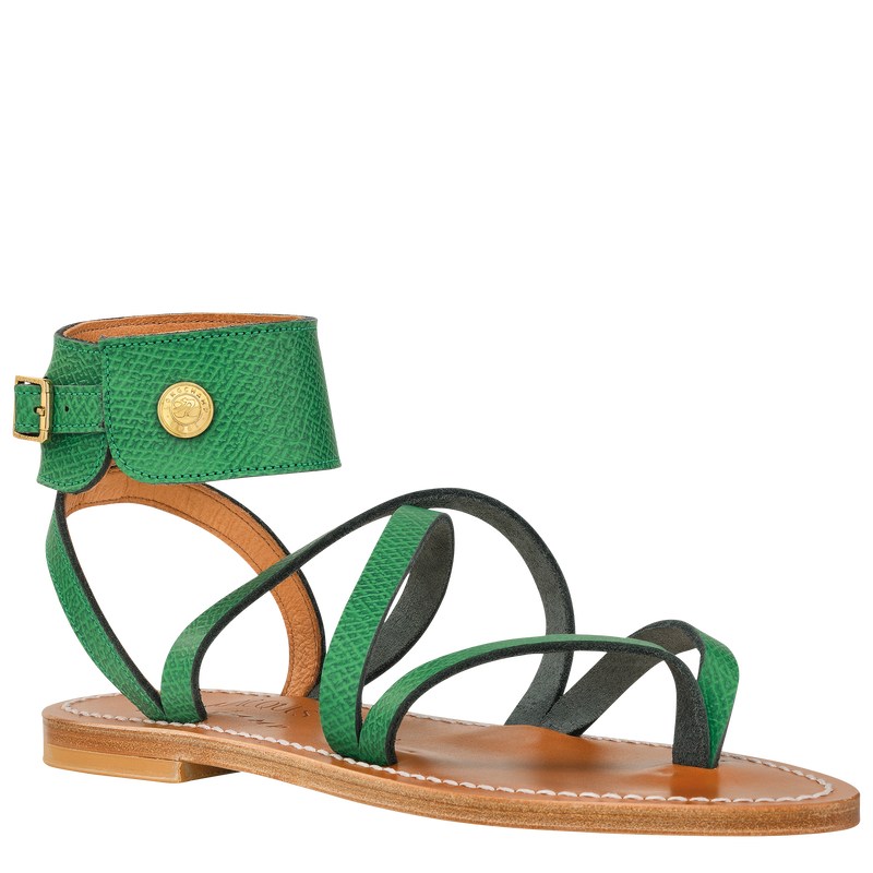 Longchamp Longchamp X K.Jacques Sandals Groen | QCJE81209