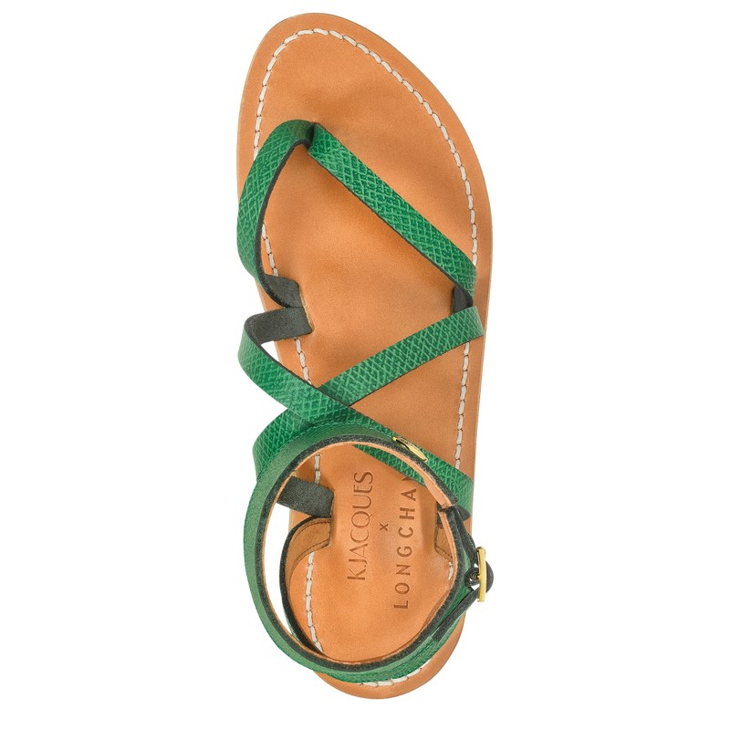 Longchamp Longchamp X K.Jacques Sandals Groen | QCJE81209