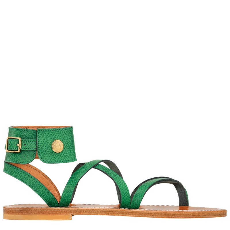 Longchamp Longchamp X K.Jacques Sandals Groen | QCJE81209