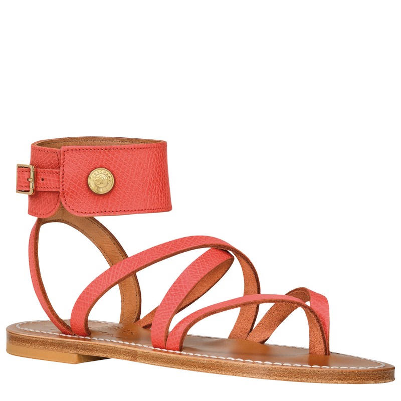 Longchamp Longchamp X K.Jacques Sandals Strawberry | QOTN81270