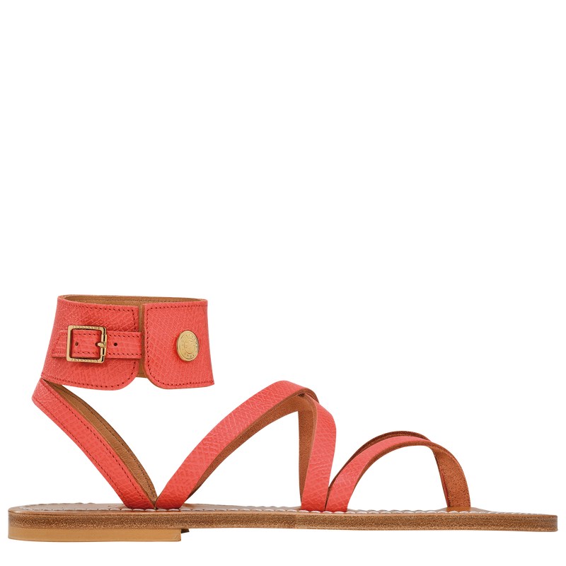 Longchamp Longchamp X K.Jacques Sandals Strawberry | QOTN81270