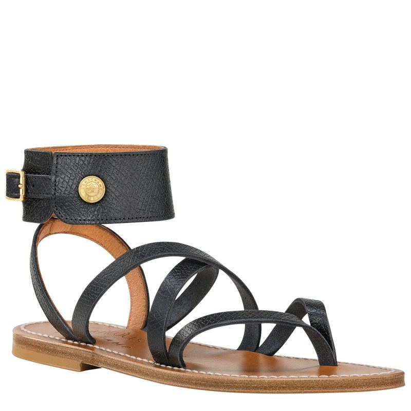 Longchamp Longchamp X K.Jacques Sandals Zwart | IOUB57308