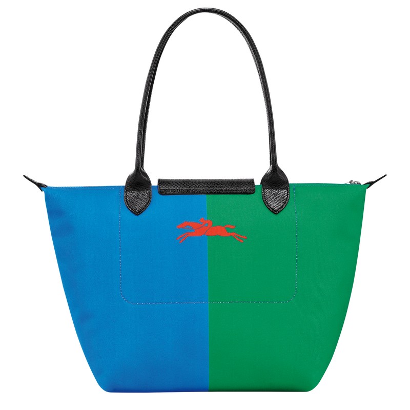 Longchamp Longchamp X Robert Indiana M Tote Bag Rood Donkerblauw | UITY12490