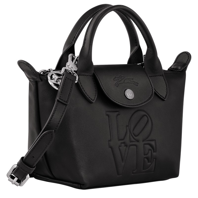 Longchamp Longchamp X Robert Indiana Xs Handbag Zwart | QCXO96481