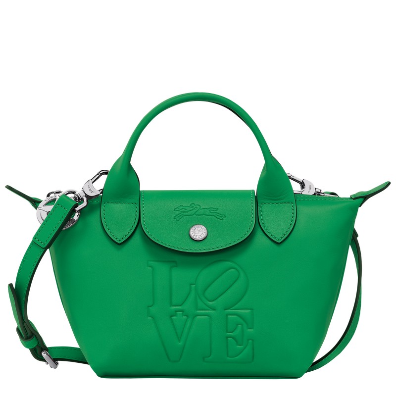 Longchamp Longchamp X Robert Indiana Xs Handbag Groen | QRCV78450