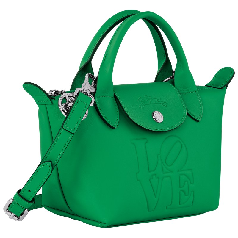 Longchamp Longchamp X Robert Indiana Xs Handbag Groen | OZJT67398