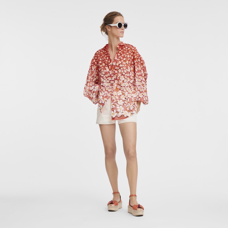 Longchamp Shirt Strawberry | OVTG91462