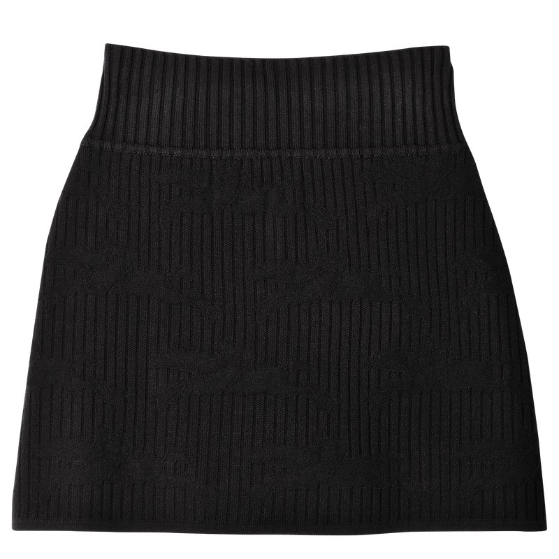 Longchamp Skirt Zwart | BGWI79508