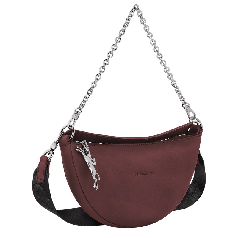 Longchamp Smile S Crossbody Bag Plum | ESQF68572