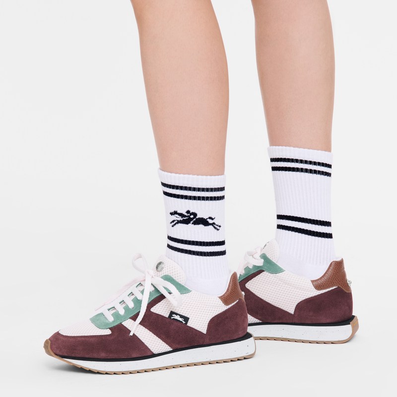 Longchamp Socks Wit | FSKI68927