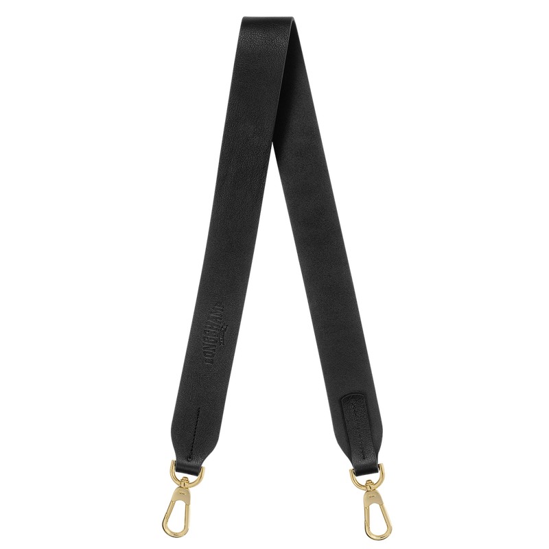 Longchamp Spring/Summer 2024 Collection Shoulder Strap Zwart | TUQD16549