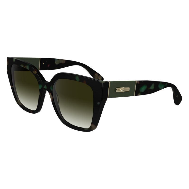 Longchamp Sunglasses Groen | UDEL42019