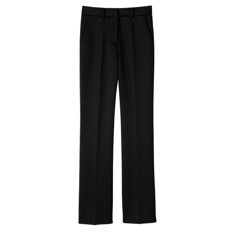 Longchamp Trousers Zwart | MAUS67935