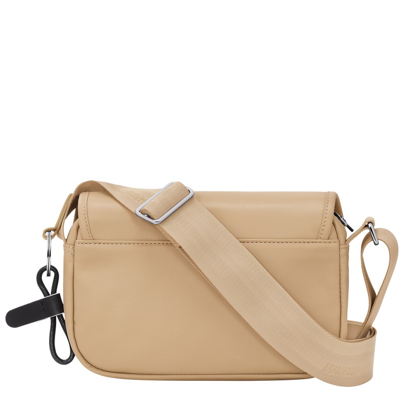 Longchamp Très Paris S Crossbody Bag Beige | EHOG50134