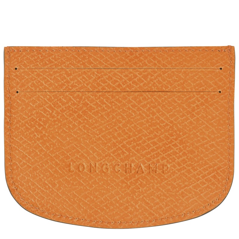 Longchamp Épure Card Holder Abrikoos | DTUJ62387