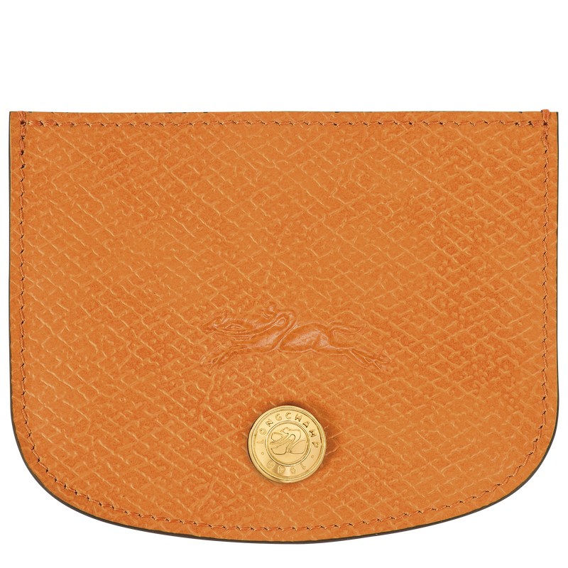 Longchamp Épure Card Holder Abrikoos | DTUJ62387