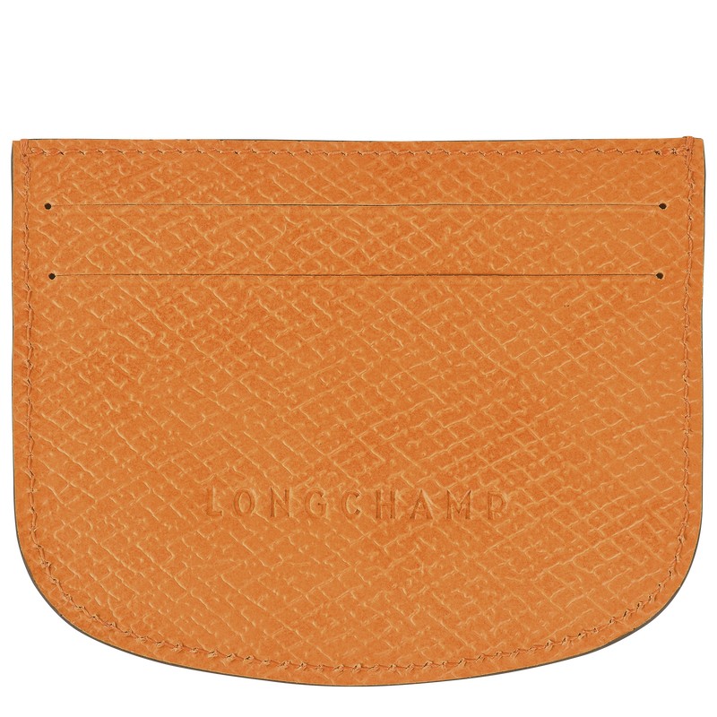 Longchamp Épure Card Holder Abrikoos | YSBI78601