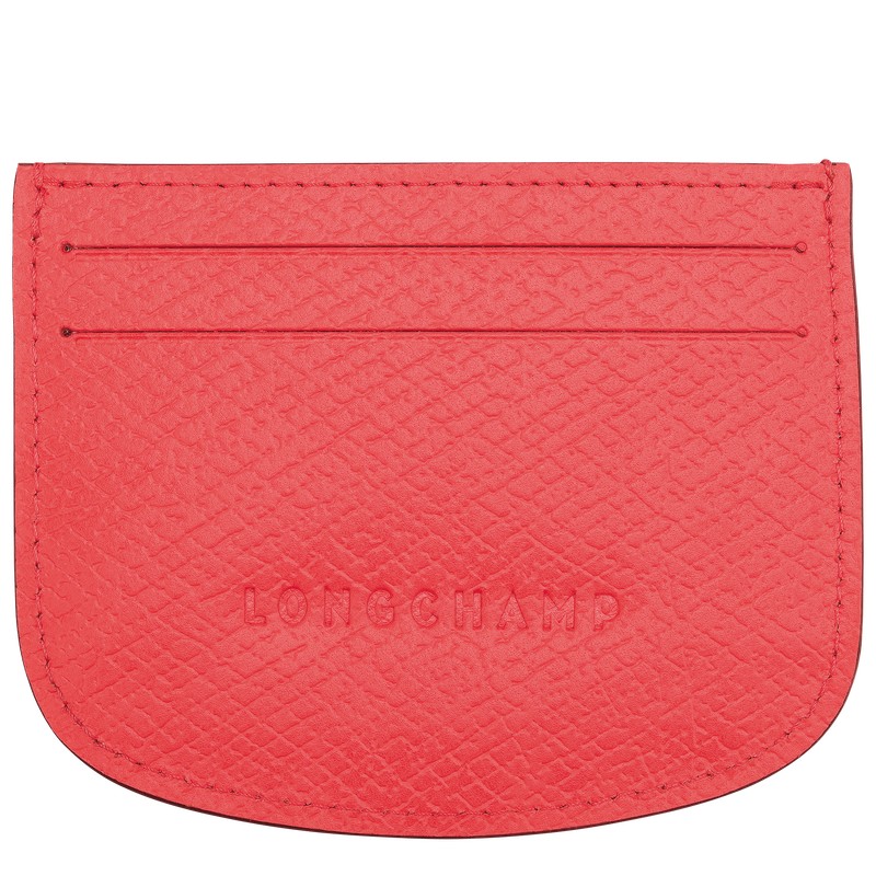 Longchamp Épure Card Holder Strawberry | GJPT81932