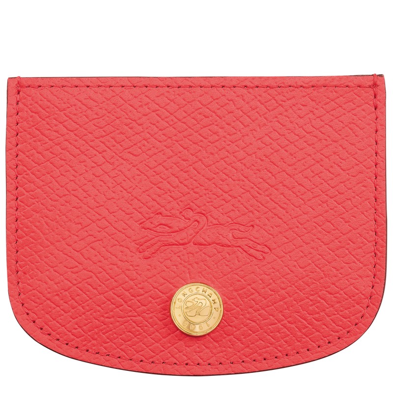 Longchamp Épure Card Holder Strawberry | GJPT81932