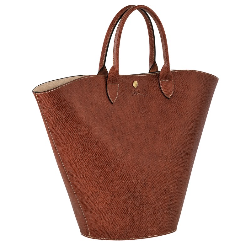 Longchamp Épure Xl Tote Bag Bruin | ILWE75936