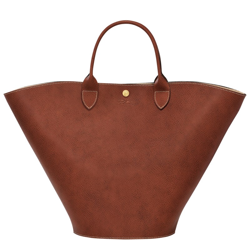 Longchamp Épure Xl Tote Bag Bruin | ILWE75936